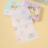 Senwen 40 Folhas Gatinho Preguiçoso Impressão Papel de Lenço Pacote Pequeno Portátil Estudante Lenço Facial Macio Impresso
