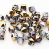 Acessórios de cabelo atacado novo borda de conta de cristal furo na conta quadrada acessórios para joias diy pulseira de contas soltas acessórios para brincos