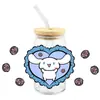 Sanrio coolometi UV DTF transferencia cristal transparente pegatinas impermeable resistente a rayones caricatura al por mayor transfronterizo
