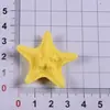 Simulação Grande Média Pequena Estrela do Mar DIY Acessórios para Joias de Resina Cola Creme Presilha de Cabelo Buraco Sapatos Acessórios Materiais