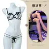 Lencería Sexy Sexy Conjunto de Dos Piezas Sujetador Push-Up con Aros de Tres Puntos Calzones de Entrepierna Abierta Floral Soluble en Agua 487