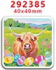 Parche de Resina Acrílica Nuevo Transfronterizo Lazo Lindo Imán Decorativo para Refrigerador Pr290440