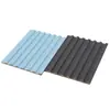 Tablero de rejilla de fibra de madera de bambú panel de pared de fondo eco-madera tablero de la Gran Muralla en relieve tablero de plástico PVC sólido panel decorativo de protección de pared