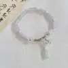 Pulsera de Sirena Azul Estrella de Mar de Verano Fresca de Venta Caliente para Mujeres Dulce Pulsera de Cuentas Chinas Estudiante Al Por Mayor Mejor Amiga