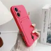 Funda Sencilla de Color Sólido para Teléfono Móvil para iPhone16promax Estuche para Tarjetas Resistente a Caídas Apple 14 Tarjeta 13 Estuche de Comercio Exterior 11