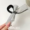 Novo Prendedor de Cabelo com Laço de Bolinhas 2026 para Penteados, Prendedor de Tubarão, Acessório de Cabelo Simples Versátil Estilo Coreano