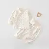 Ropa para Bebé Primavera y Otoño Conjunto de Dos Piezas para Recién Nacidos Algodón Puro Ropa de Otoño y Pantalones Talla a 6 Meses Niña Ropa de Otoño para Bebé Ajustada al Cuerpo