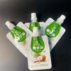 Bolsa con boquilla autoportante de 50 ml para aceite de coco de Hainan, personalizada, de aluminio, para aceite de coco crudo.