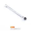 Llave de Carraca Flor de Ciruelo Cruzada Carraca Automática Juego de Llaves de Doble Uso Ahorro de Esfuerzo Llave Rápida Herramientas de Reparación de Automóviles