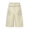 Pantalones Casuales de Estilo Europeo y Americano 2026, de Moda, Bordados Gráficos, con Bolsillos Grandes, Pantalones Cortos, Fuente Directa de Mayorista 10
