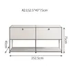 Móvel Modular USM Medieval Combinação Gabinete de Aço Inoxidável Multifuncional Simples Estilo Ins Aparador Decorativo Gabinete de Armazenamento Gabinete de Balde