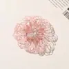 Diseño Personalizado Hueco Cristal Alambre Envuelto a Mano Flor Accesorios DIY Ropa Accesorios para el Cabello Flores para Zapatos Adornos Suministros Accesorios