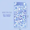 Pegatina de Tarjeta Goo Pegatina Láser Coreana Material para Diario de Mano Pegatina Linda Impermeable Pegatina DIY Pegatina Personalizada Decoración