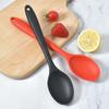 Em estoque Colher de Silicone Tudo-em-Um Colher de Arroz Estudante Crianças Colher de Arroz de Silicone Colher de Silicone Grande Portátil