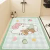 Alfombrilla de Piso de Bucle de Seda, Alfombrilla Hueca Antideslizante para Baño, Alfombrilla Especial Anticaídas y Resistente al Desgaste para Baño y Ducha para Niños, Se Puede Cortar