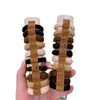 Set de 137 Piezas de Gomas para el Cabello Estilo Tiktok, Bandas Elásticas de Alta Elasticidad, Accesorios Lisos Duraderos para el Cabello