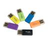 Fábrica por atacado gelo frio leitor de cartão microSD / TF cartão / telefone móvel cartão de memória USB 2.0 leitor de cartão