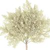 Ramos de Pinheiro Artificial Transfronteiriço com Folhas Brilhantes Flores de Natal DIY Decoração para Casa Jardim Arranjo de Guirlanda Altura 34cm