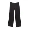 AliExpress internacional novo feminino comércio exterior atacado ZR em estoque Conjunto de camisa jeans slim com detalhe de linha de costura e calça flare