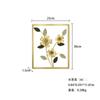 Selección transfronteriza de luces nórdicas de lujo con flores doradas para colgar en la pared, para sala de estar, dormitorio, porche, hogar, decoración de alta gama al por mayor