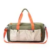Bolso de hombro para viaje al por mayor transfronterizo, bolsa para viajes de corta distancia, bolsa de gimnasio, bolsa deportiva para ocio al aire libre con separación de ropa seca y húmeda
