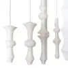 Lámpara de papel ambiental estilo japonés Isamu Noguchi Akari, estilo wabi-sabi, candelabro largo para escalera, loft, dúplex, sala de estar de planta abierta y casa de huéspedes