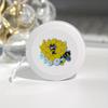 Estilo Nórdico Abeja Amarilla 1 Cinta Métrica Suave Telescópica Automática Dunhuang Hogar Portátil Cinta Cinta Mini Linda