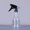 Venta al por mayor de fábrica regadera pequeña de 350 ml tijeras maceta rociadora botella rociadora de presión transparente regadera para tijeras de peluquería