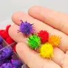 Material de huevas BLF 10MM con púas para atado de moscas equipo de pesca Luya cebo para pesca con mosca cebo artificial sistema de atado de moscas