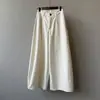 Pantalones casuales de estilo americano para mujer Beishan Tongshu, pantalones de pierna ancha rectos holgados de otoño, pantalones largos para ir al trabajo 9819