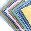 Tela de Tartán de Doble Capa Teñida en Hilo en Stock para Ropa, Ropa de Hombre y Mujer, Ropa Infantil, Pantalones, Faldas, Camisas y Pijamas