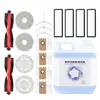 Adecuado para Accesorios del Robot Aspirador Xiaomi Mijia All-Round 1s/2s Paño de Fregado Borde Cepillo Rodante Malla de Filtro Bolsa de Polvo
