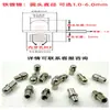 Pines de Posicionamiento para Placas Portadoras, Pines Guía Pequeños 1.0-6.0mm, Pines de Posicionamiento de Cabeza Redonda para Fijación, Pines de Fijación Escalonados con Rosca Interna M3