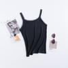Verano Nuevo Ropa Interior sin Mangas de Hilo Fino talla única Alta Elasticidad Transpirable Sedoso Fresco Absorción de Humedad Amigable con la Piel Malla Tirante Pequeño