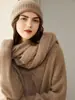 Bufanda de Punto Suave y Elegante 100% Cachemir Puro para Mujer, Chal Largo de Doble Uso y Calentador de Cuello Otoño e Invierno 2026