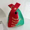 Bolso Chaleco Bolso Chaleco Bolso de Mano Tejido Casual Bolso de Mano Contraste de Color Ajedrez Bolso de Mano Coreano de Lujo Ligero