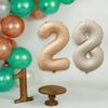 Transfronterizo Nuevo 32 pulgadas digital 40 pulgadas color crema color caramelo globo al por mayor serie de cumpleaños decoración de fiesta temática