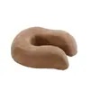 Almohada con joroba en forma de U Espuma viscoelástica de rebote lento Almohada en forma de U Almohada para viajes en avión Almohada para siesta Almohada viscoelástica