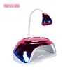 Máquina de Arte para Uñas 2 en 1 Lámpara de Fototerapia Lámpara de Curado Lámpara LED de 57 Perlas + Lámpara de Loto con 8 Perlas LED