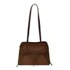 Bolso de Axila Nuevo de Moda Estilo Coreano 2026, Bolso de Hombro de Mano Portátil con Lazo de Gran Capacidad de Gama Alta