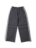 Nuevos Pantalones Casuales de Bordado de Letras Estilo Transfronterizo para Mujer, Casual de Calle Holgados de Pierna Ancha Versátiles Rectos