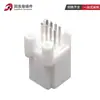 Conector Automotriz Dj7081-0.7-10A Blanco con 8 Orificios Conector de Funda de Pines Rectos Enchufe de Carcasa de Plástico