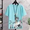 Camiseta de Manga Corta de Marca Juvenil Moderna 2026 Ropa de Verano Guapa Casual para Niños Camiseta de Manga Corta Nueva de Verano para Hombre