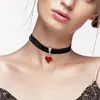 Collar Colgante de Amor Halloween Día de San Valentín Transfronterizo Más Vendido Gargantilla Gótica Oscura