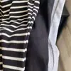Pantalones Casuales de Primavera y Otoño para Niñas, Marca de Moda Infantil Elegante, Pantalones de Campana Rayados Elásticos con Volantes Estilo Coreano
