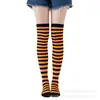Meia de natal meia listrada meia infantil meia japonesa meia até o joelho meia cosplay de halloween festa meia