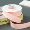 Fita de Couro Sintético com Strass Quente de Lado Único de 2,5cm Acessórios de Cabelo DIY Laço Gola Chapéu Embalagem Floral Fita com Strass
