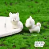 Mini Cachorro Lindo Micro Paisaje Resina Creativo Artificial Dibujos Animados Perro Adornos DIY Perro Decoración Accesorios