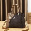 Bolsa Grande Capacidade Feminina 2025 Estilo Preguiçoso Bolsa Feminina para Mães Bolsa de Mão Bolsa Transversal Estampada Bolsa Feminina Transfronteiriça