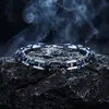 Acero de titanio, resistente al descoloramiento, pulsera elegante para hombre, adecuada para el uso diario, versátil, estilo hip-hop, lujo ligero y un accesorio de moda